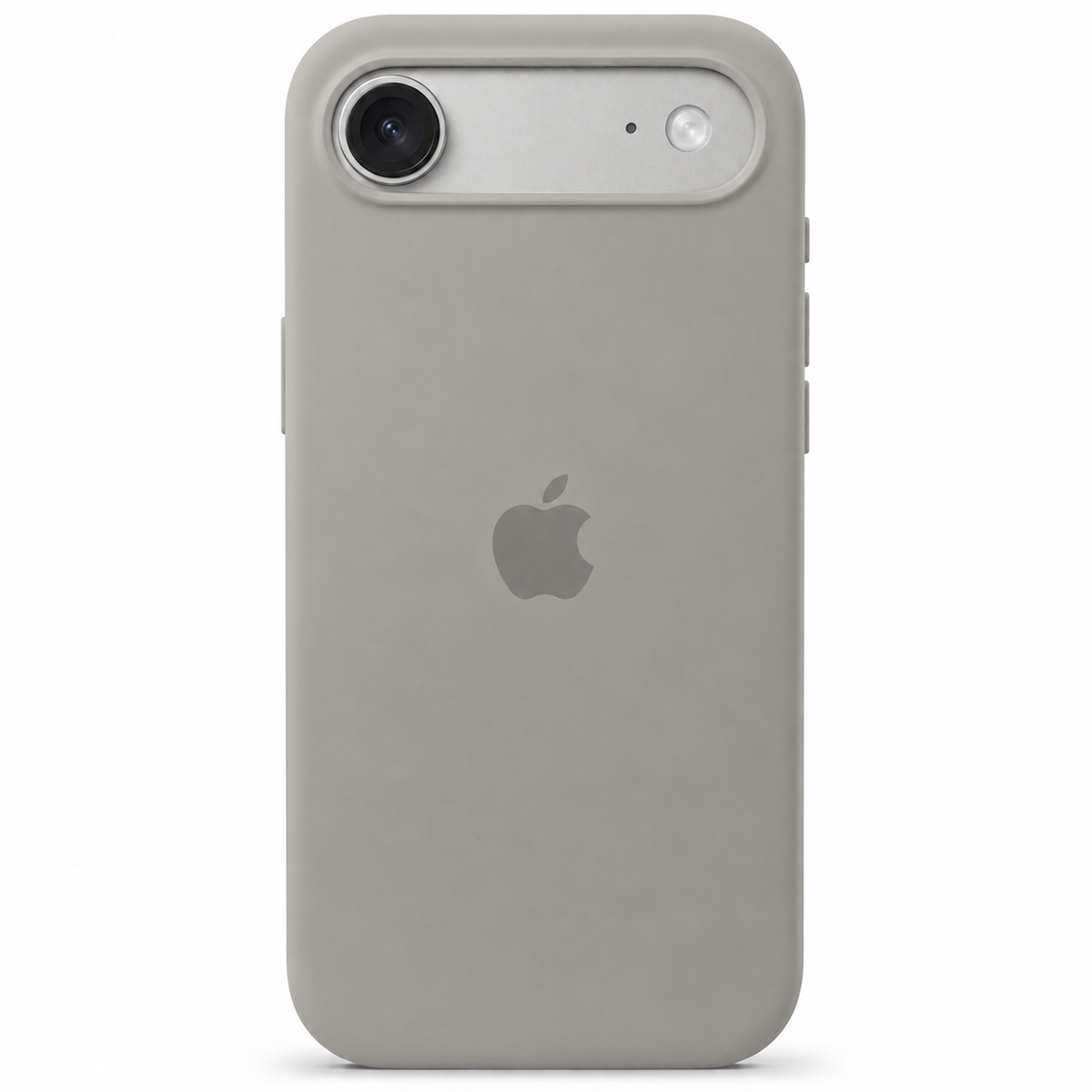 Natural iPhone 17 Air case on white background