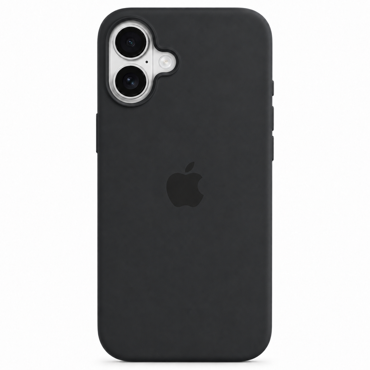 black iphone 17 cover with white background