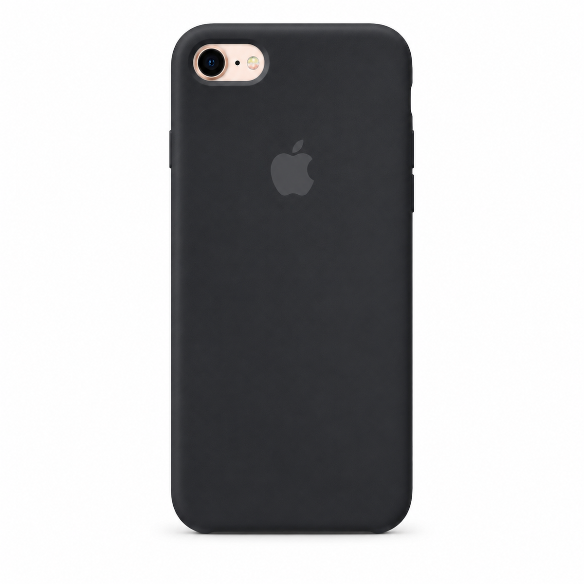 black color iphone 8 case with white background