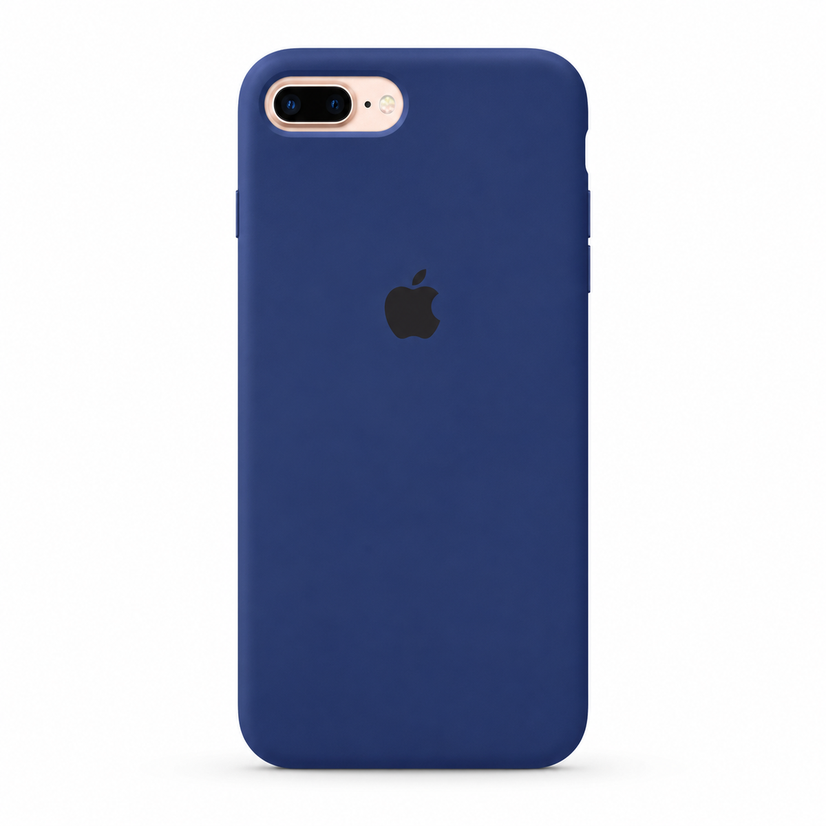 blue color iphone 8 plus case with white background