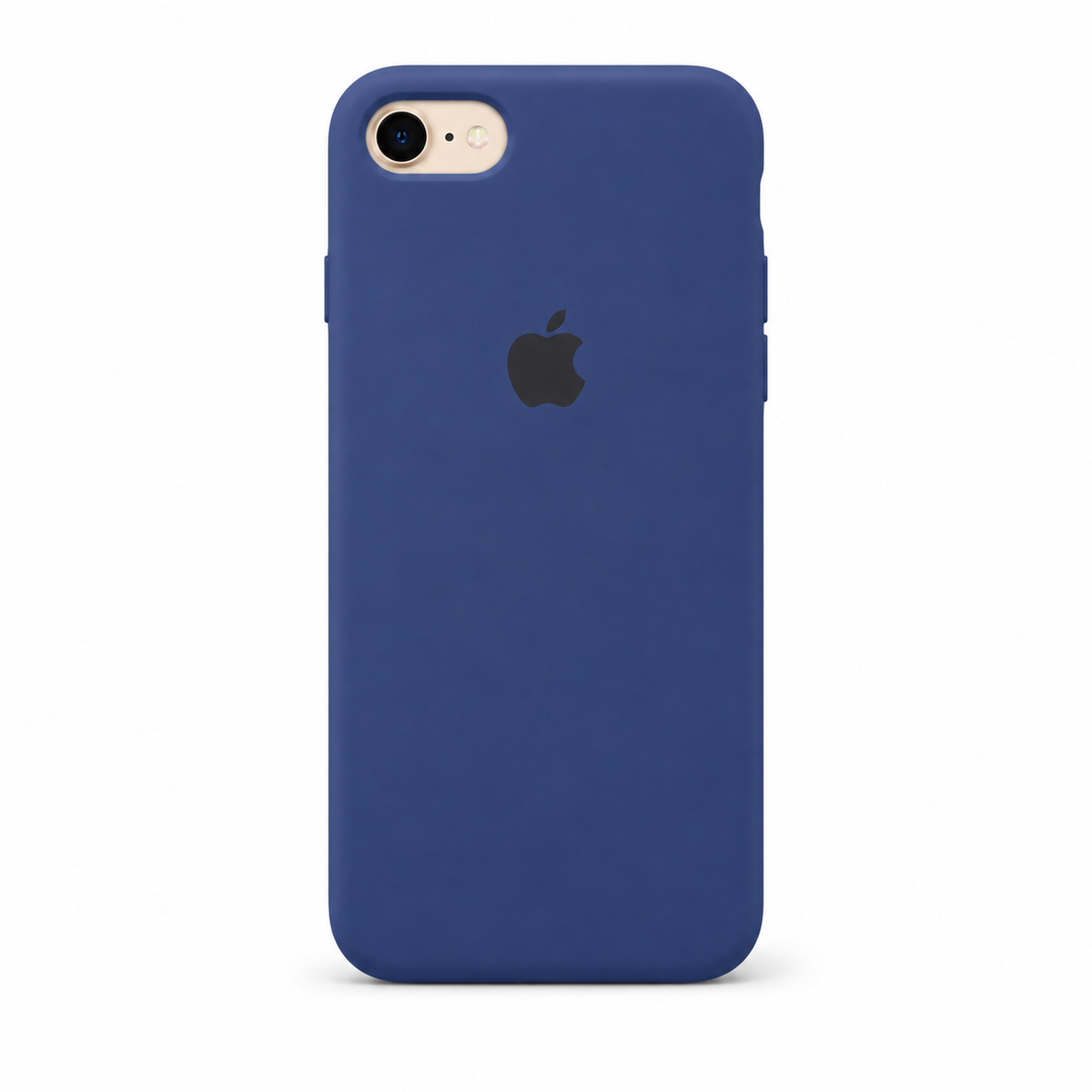 blue color iphone 8 case with white background