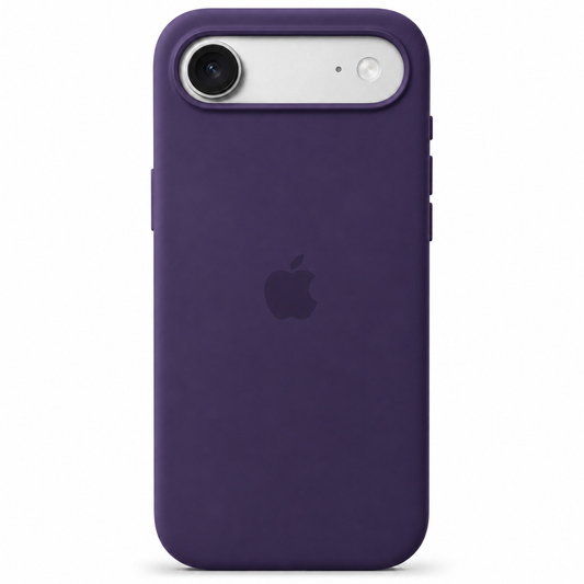 Deep Purple iPhone 17 Air case on white background