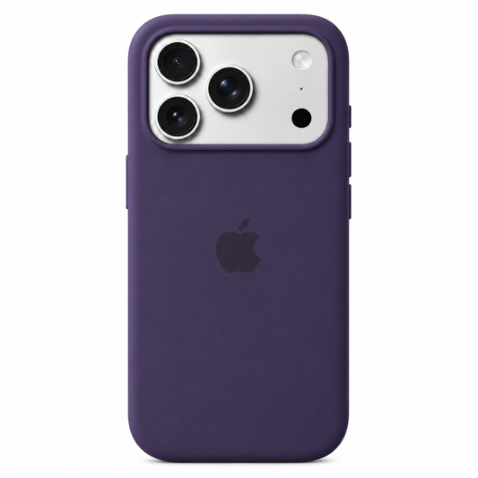 Deep Purple iPhone 17 Pro case on white background