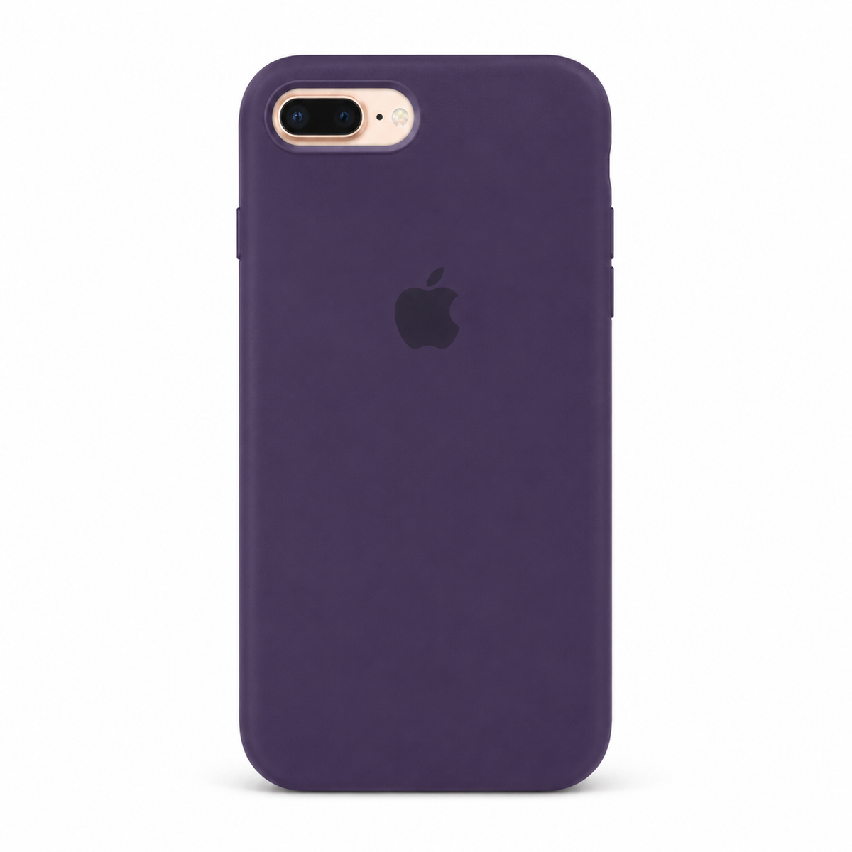 deep purple color iphone 8 plus case with white background