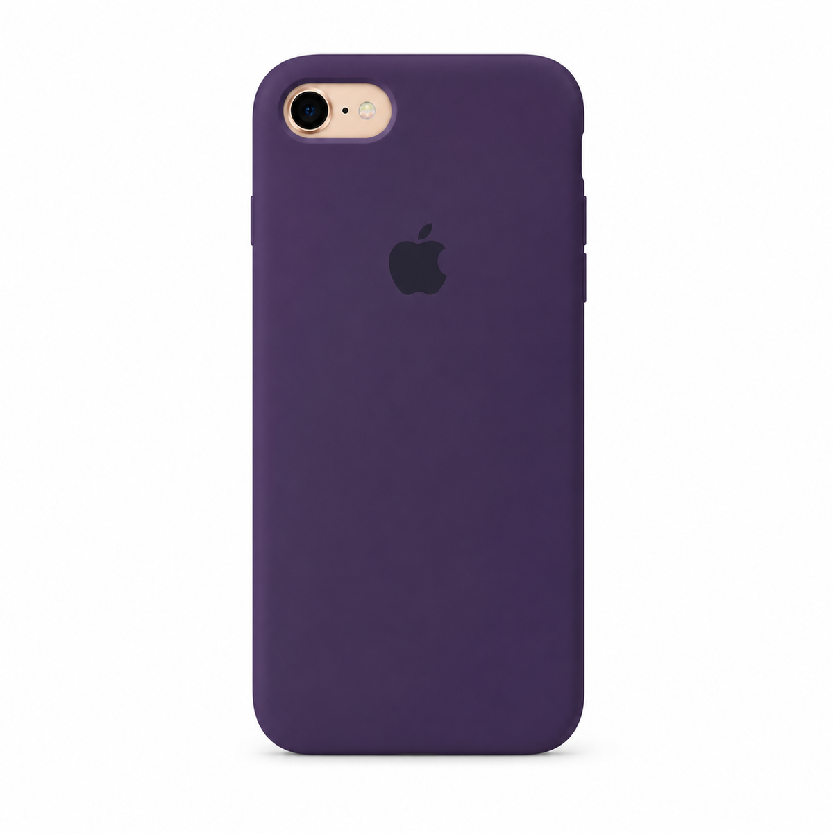 deep purple color iphone 8 case with white background
