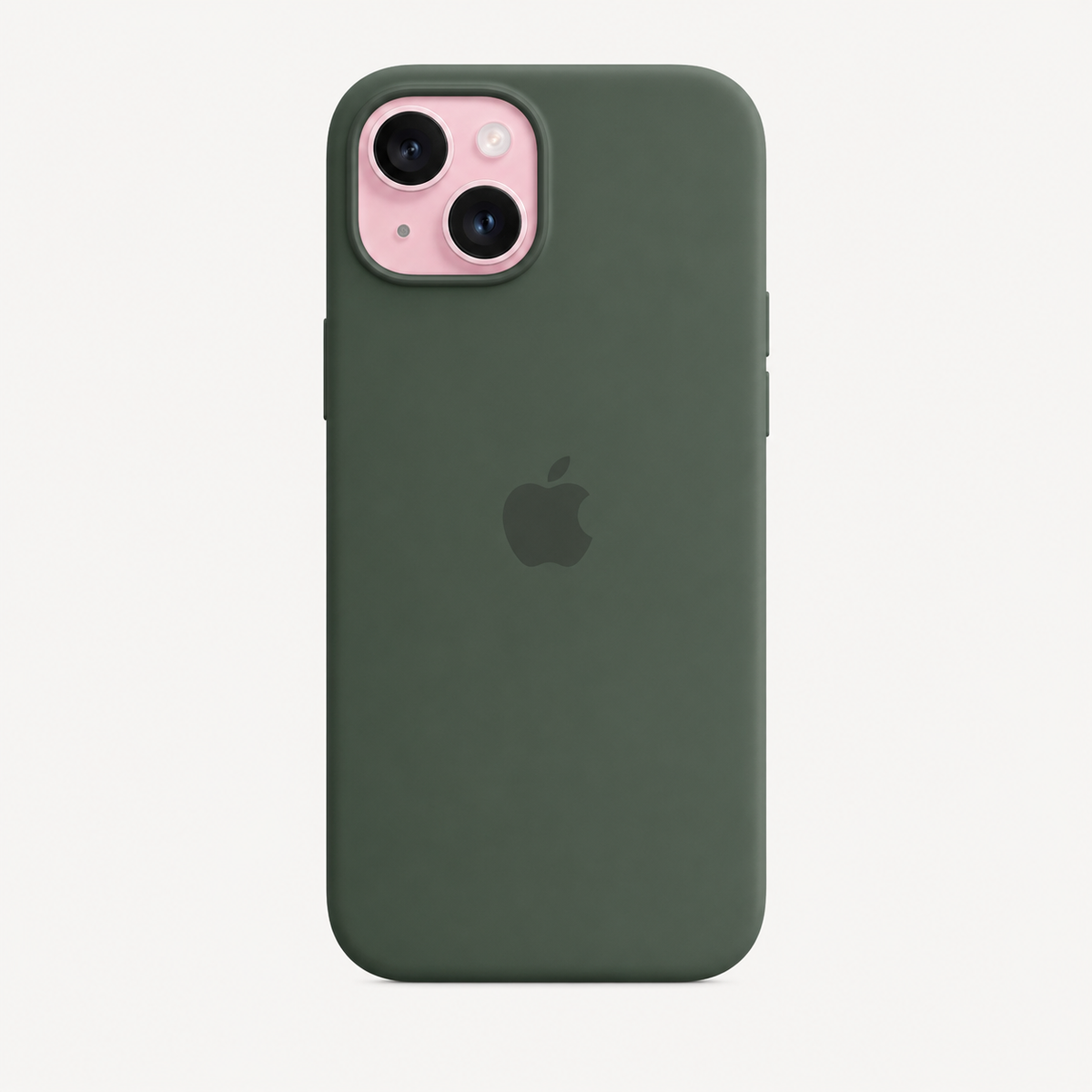 green phone case with 'Tropical Seas Clothing Co' logo on a white background