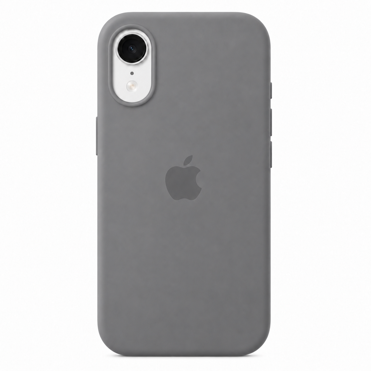 grey color iphone 17 case with white background
