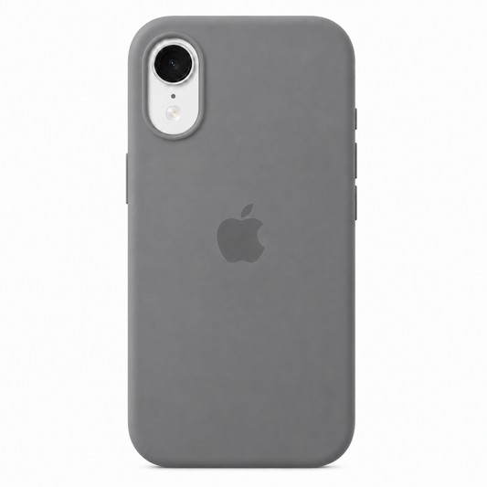 grey color iphone 17 case with white background