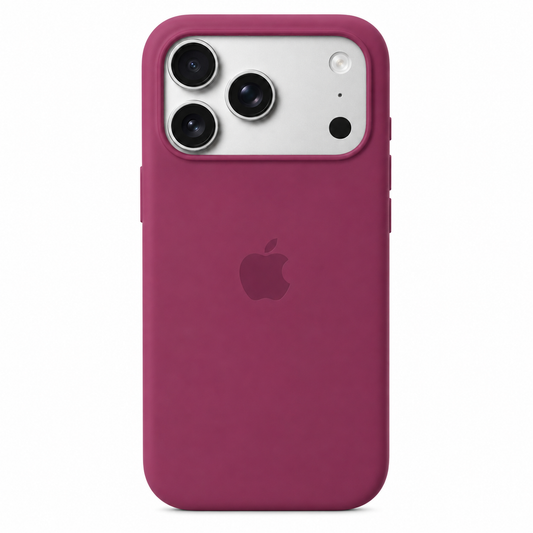 Plum iPhone 17 Pro Max case on white background