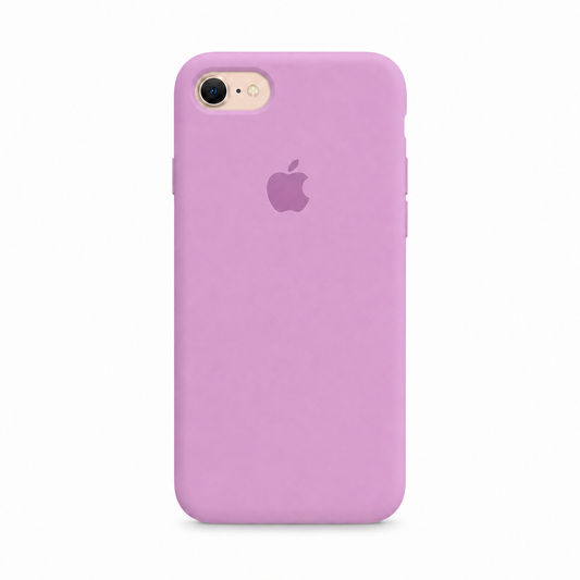 light purple  iphone 7 plus case with white background