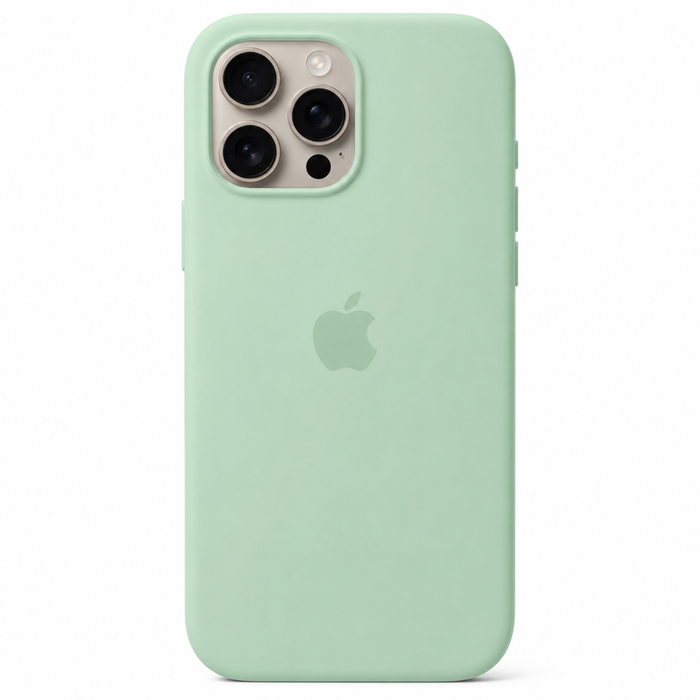 Mint iPhone 16 Pro Case – Plain Phone Cover