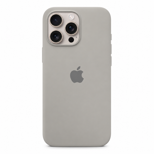 Natural iPhone 12 Pro Max case on white background