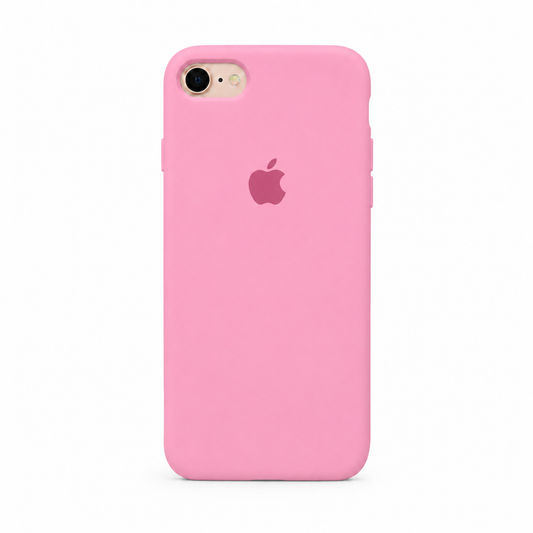 pink iphone 7 case with white background