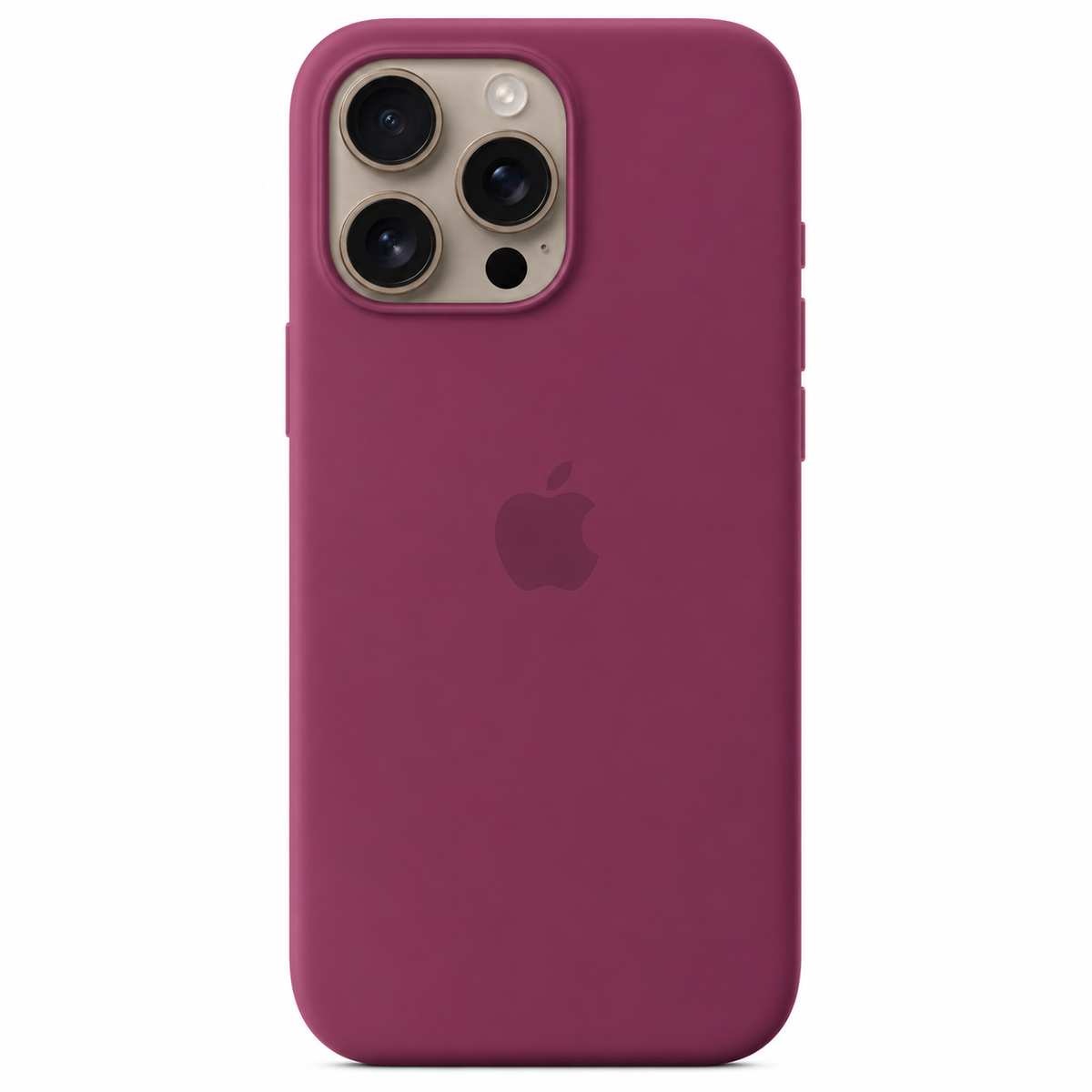 Plum iPhone 13 Pro case on white background