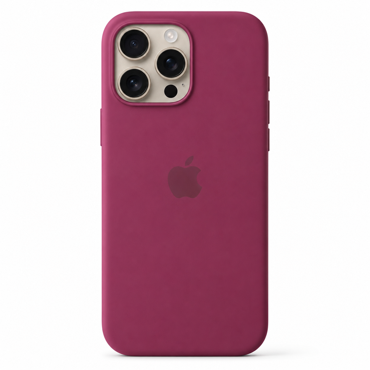 Plum iPhone 16 Pro Max case on white background