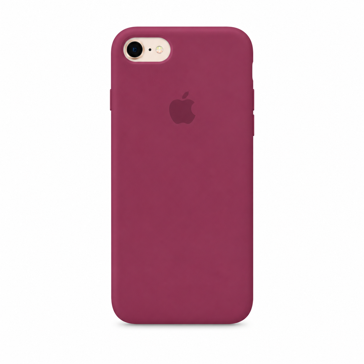 plum color iphone 8 case with white background