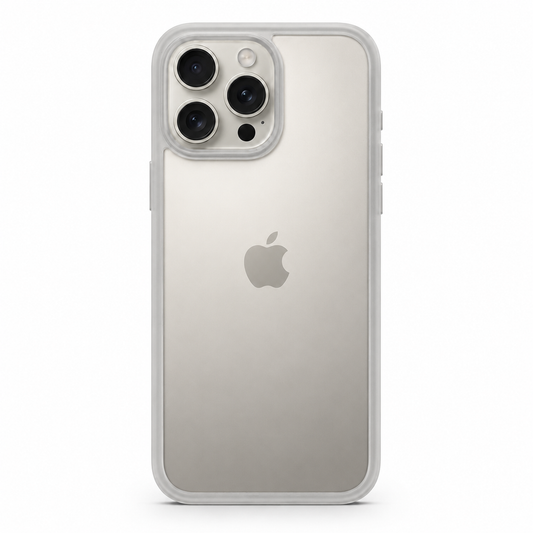 Natural Spigen Ultra Hybrid case for iPhone 16 Pro Max on white background