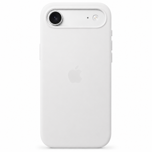 White iPhone 17 Air case on white background